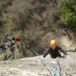 escalada en roca en tetas Cuenca