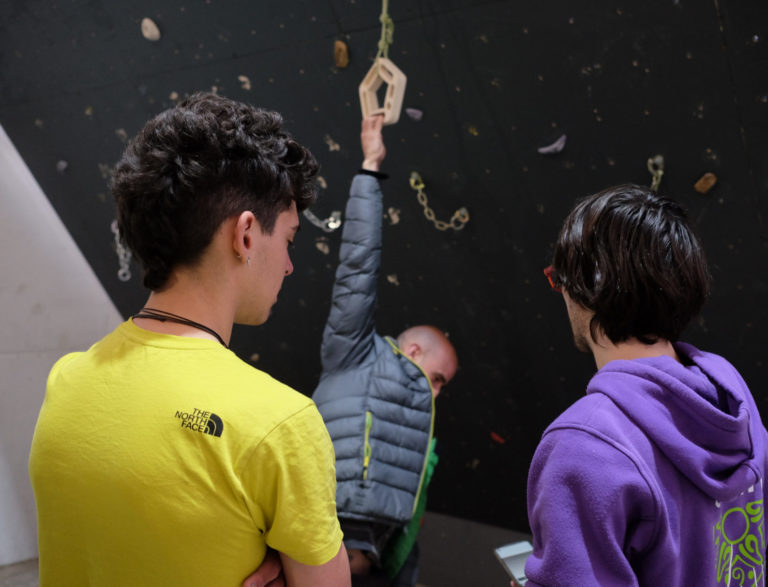 Entrenamientos para la escalada en Espacio Pachamama